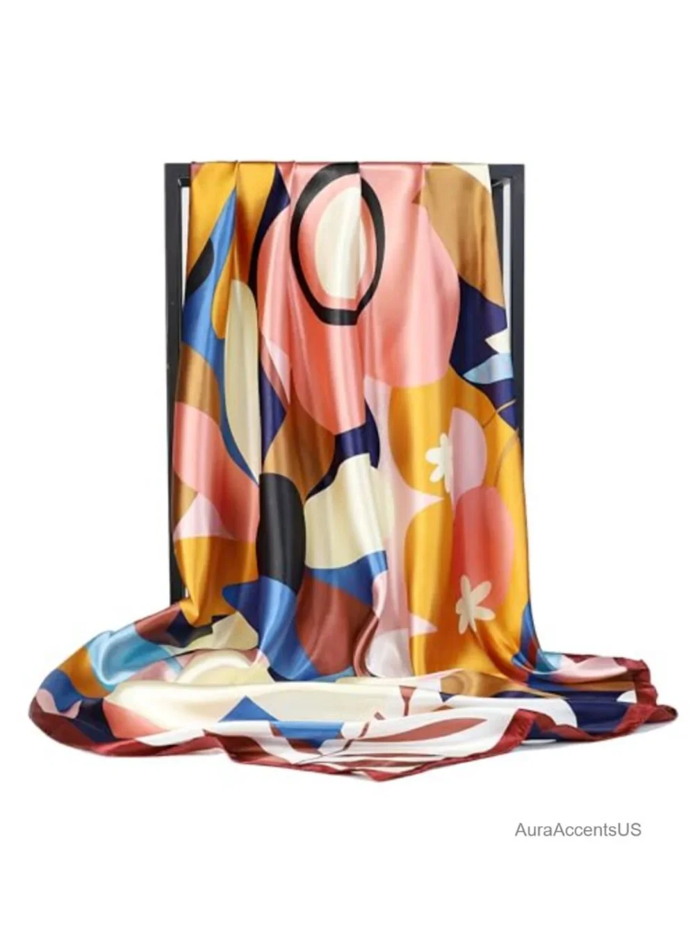 Soft Silk Like Head Scarf for Hair Wrapping and Sleeping